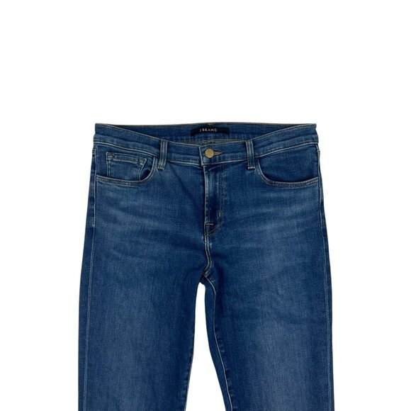 J BRAND Maude Mid Rise Cigarette Jeans Sz 28 Cuffed Hewes Slim Straight JB001698 - Picture 6 of 13